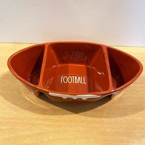 RAE DUNN Football Bowl fall pumpkin